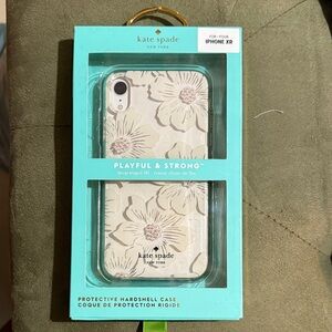 Kate Spade Cream Floral iPhone XR Case